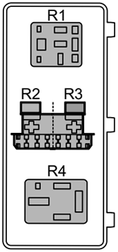 Ford Ka (Brasil) (2012-2013): Diagrama de fusíveis