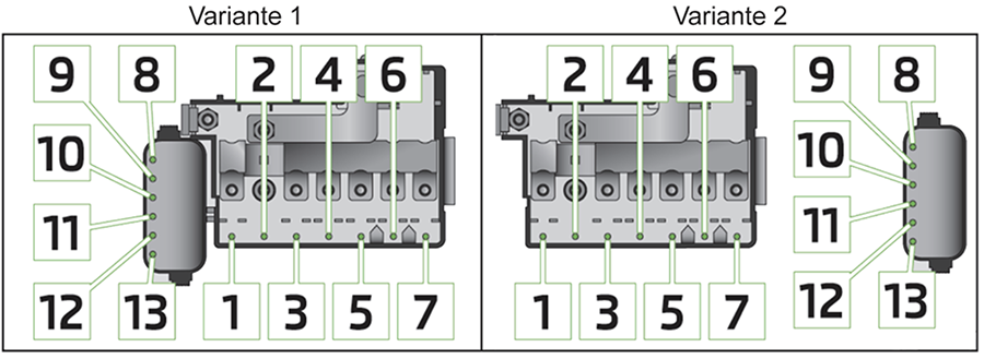 SEAT Toledo (Typ KG; 2012-2015): Diagrama de fusíveis