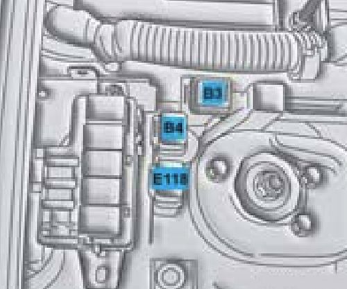 Chevrolet Tracker (2006-2009): Diagrama de fusíveis