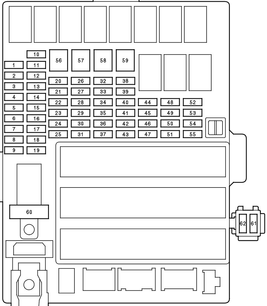 Honda Fit (2013-2014): Diagrama de fusíveis