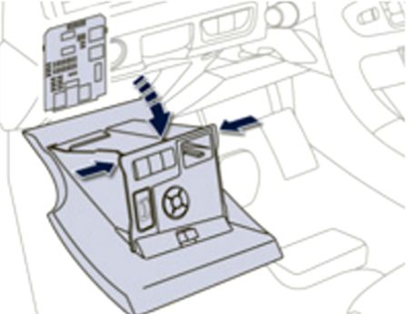 Peugeot 508 (2011-2018): Localização da caixa de fusíveis