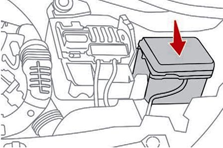 Citroën C3 (2017-2019): Localização da caixa de fusíveis