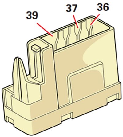 Citroën C4 (2008-2010): Diagrama de fusíveis