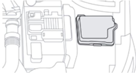 Citroën C4 Cactus (2014-2017): Localização da caixa de fusíveis